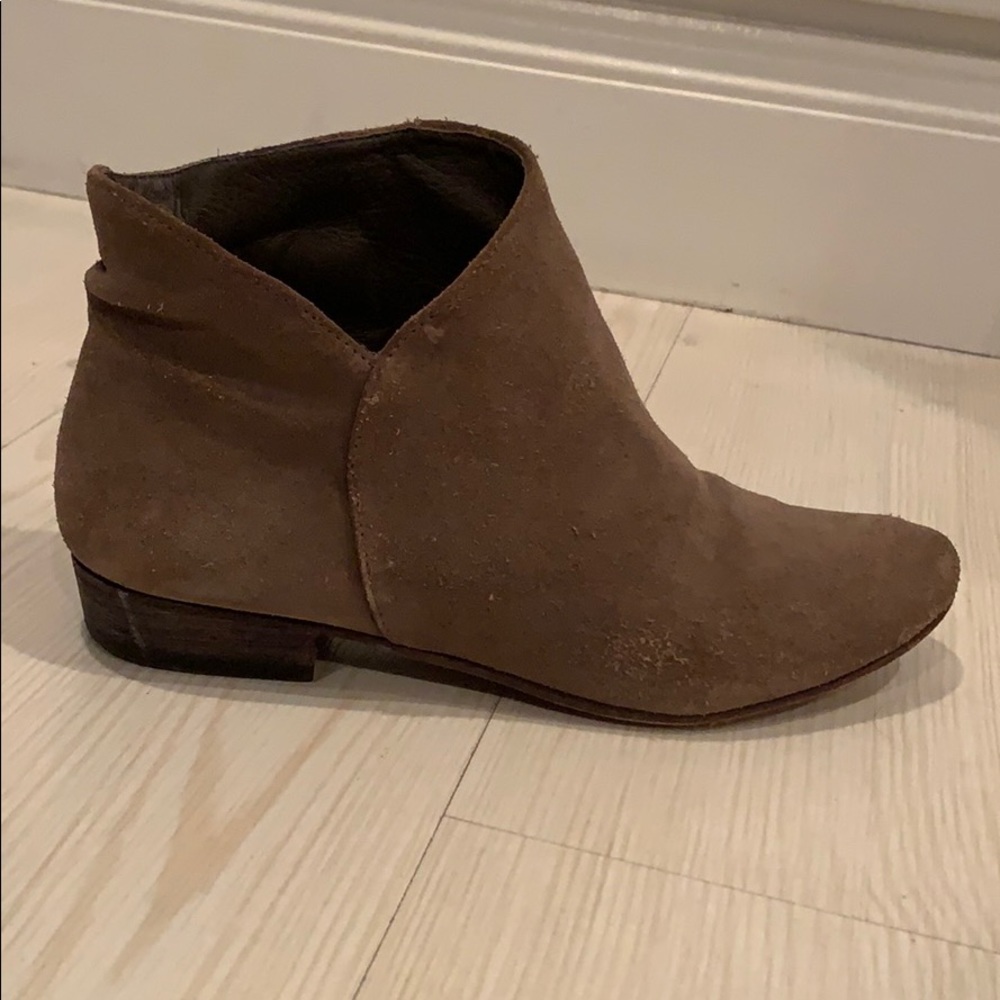 Brown booties